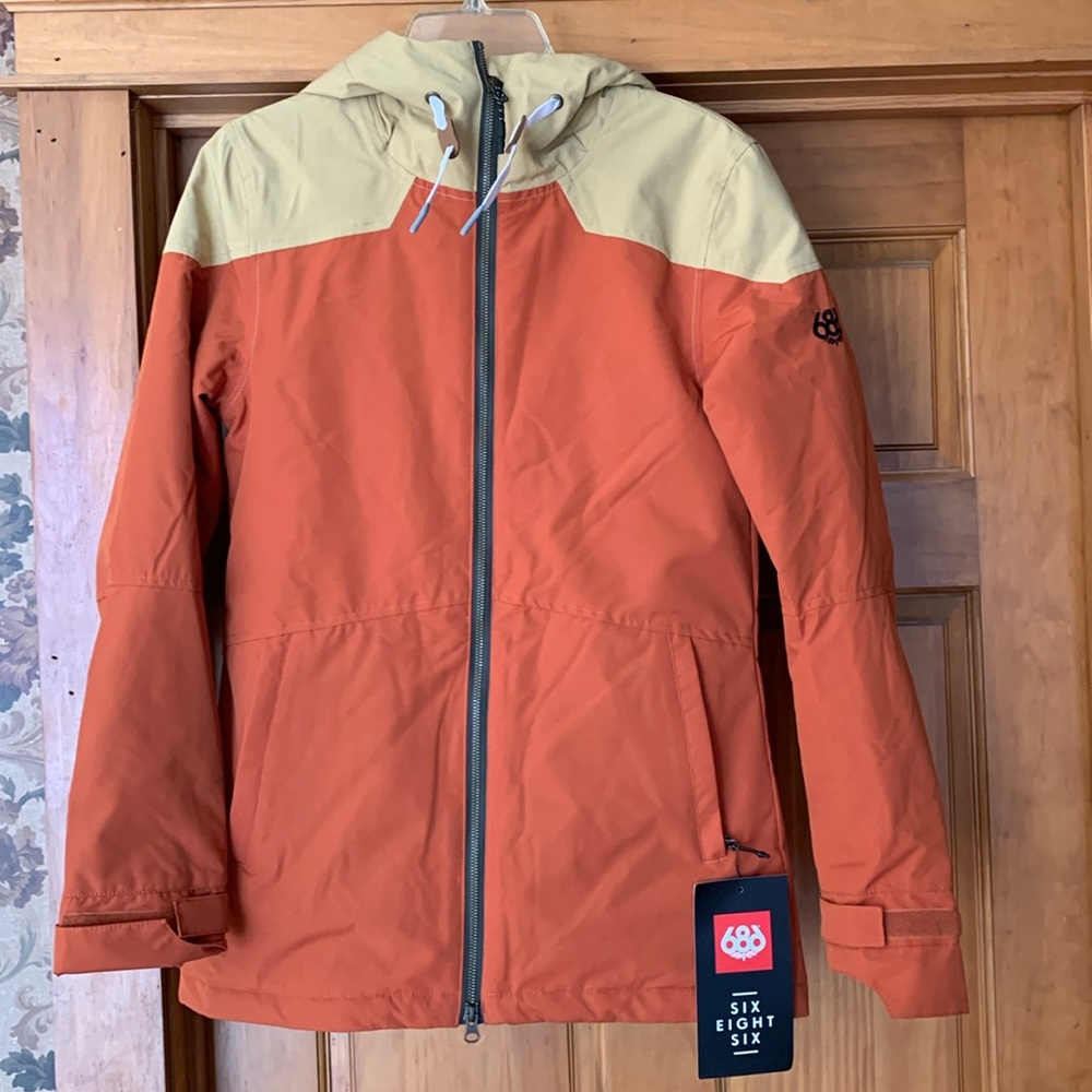 NWT 686 Janet color block jacket size small
